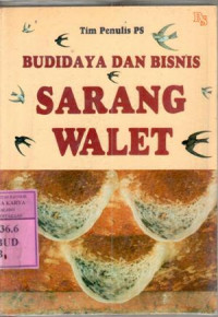 Image of Budidaya dan bisnis sarang walet : Tim Penulis PS