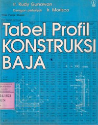 Image of Tabel profil konstruksi baja : Rudy Gunawan