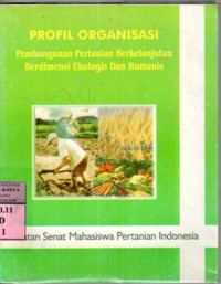 Image of Profil organisasi : pembangunan pertanian berkelanjutan... / ISMPI