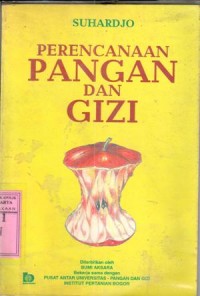 Image of Perencanaan pangan dan gizi : Suhardjo