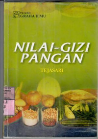 Image of Nilai gizi pangan : Tejasari