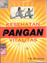 Image of Pangan Bagi kesehatan Dan Vitalitas : FG.WINARNO