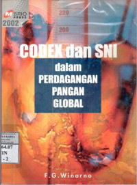 Image of Codex dan sni dalam perdagangan pangann global : FG. Winarno