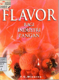 Image of Flavor bagi industri pangan : FG. Winarno